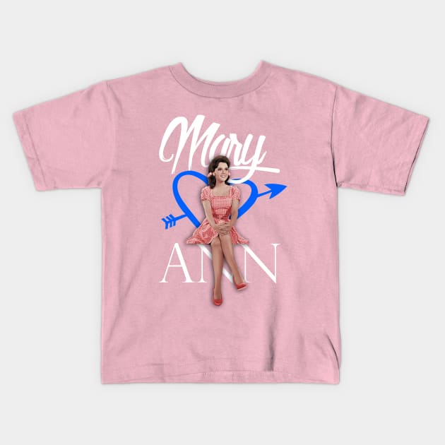 Mary Ann Kids T-Shirt by art_by_suzie